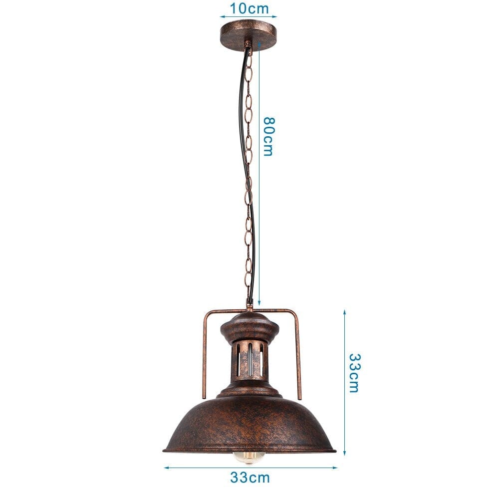 Vintage Industrial Metal Single Pendant Lights - Lamps