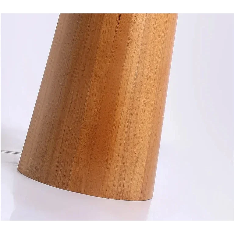 Vintage Solid Wood Floor Lamp for Living Room Bedroom Japandi Lamps