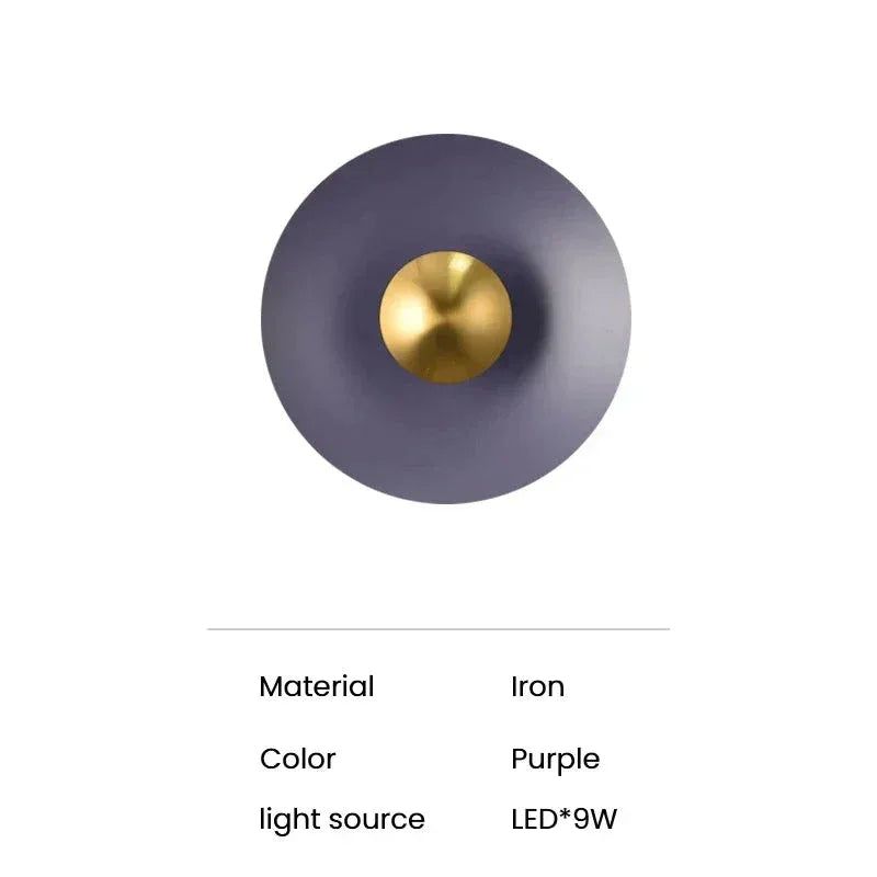 Modern Wall Sconces Colorful Decor for Living Room Restaurants Hotel