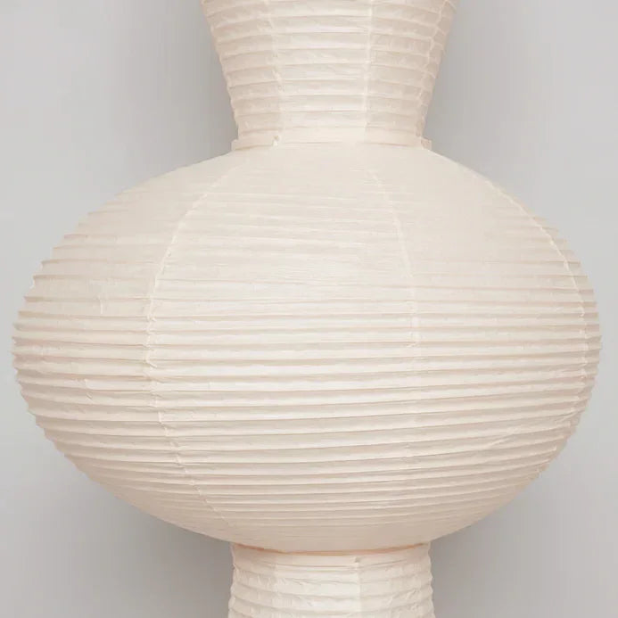 Extra Tall Washi Paper Pendant | Two Heights for a Stairwell or Double Height Room Touch Switch Casalola Lights Luxury