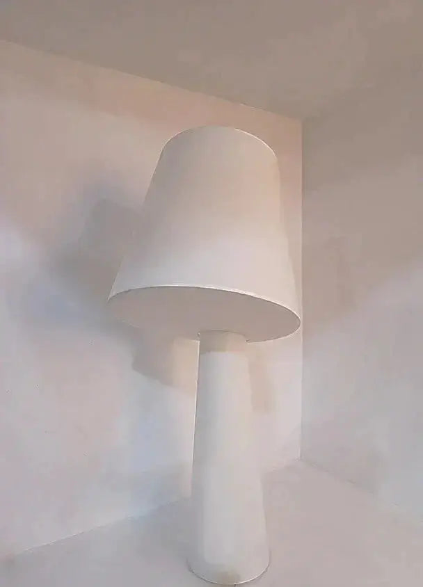 Decorative Floor Lamps for Living Room Bedroom Hotel Restaurants - White Fabric