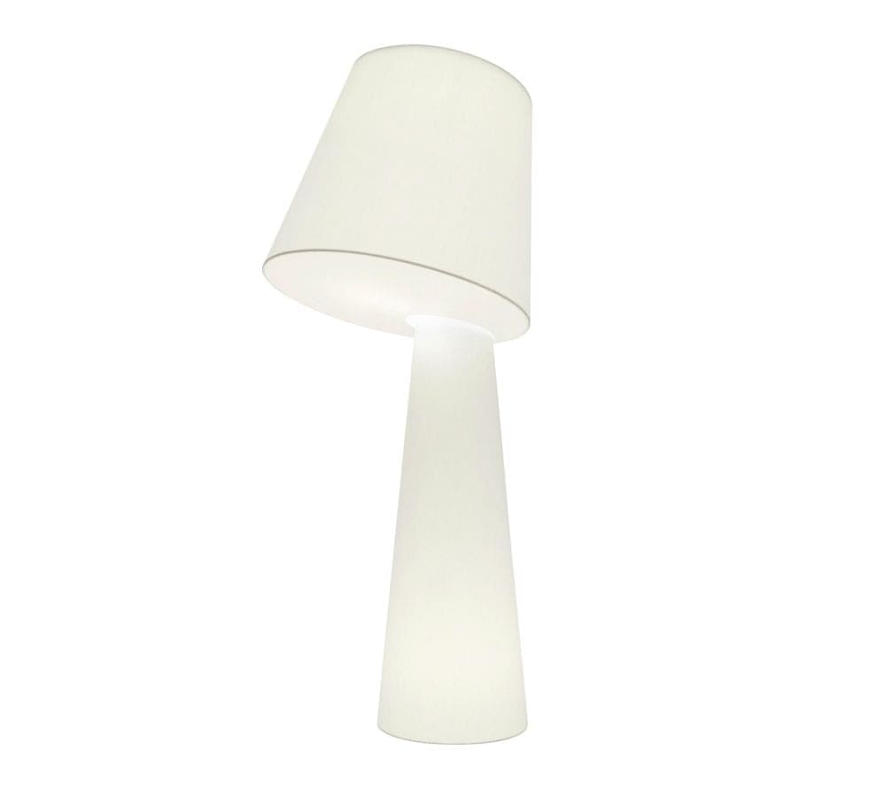 Decorative Floor Lamps for Living Room Bedroom Hotel Restaurants - White Fabric
