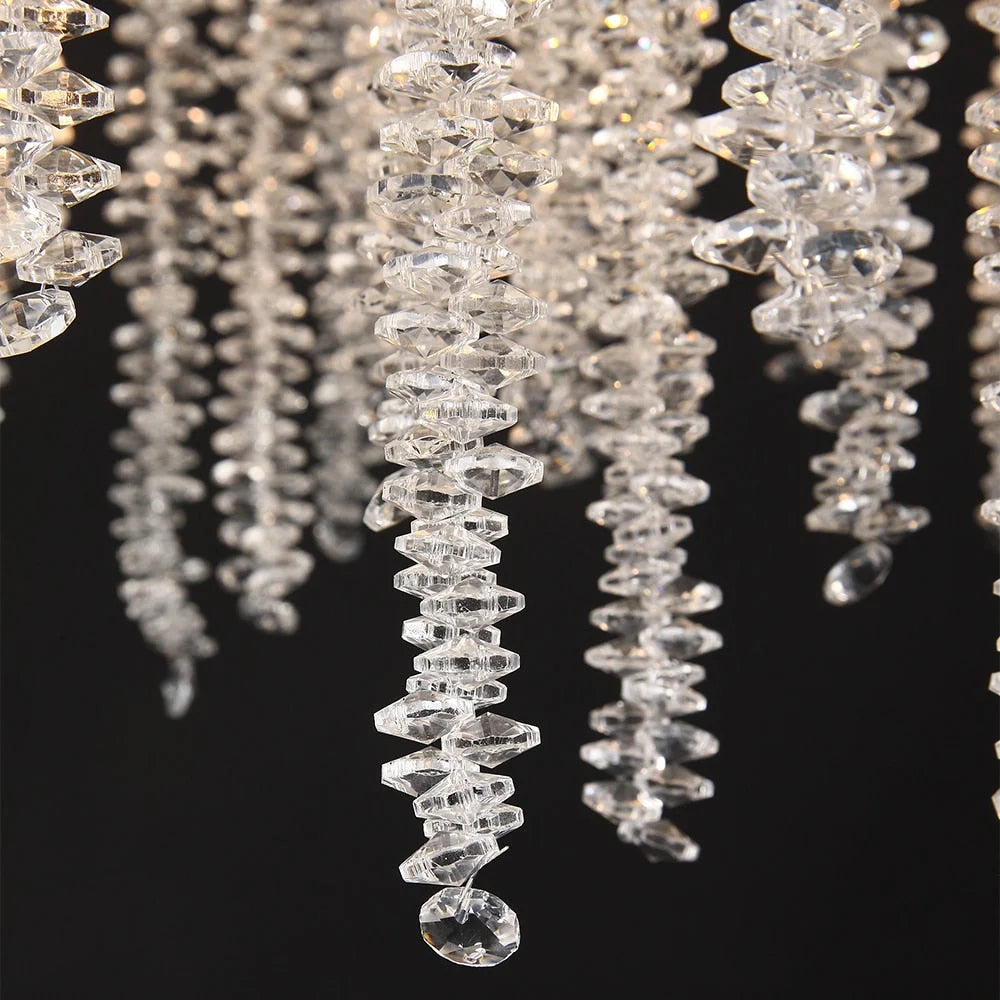 Real Crystal Chandelier | Wisteria Luxury Lighting for Stairs Living Room Restaurants