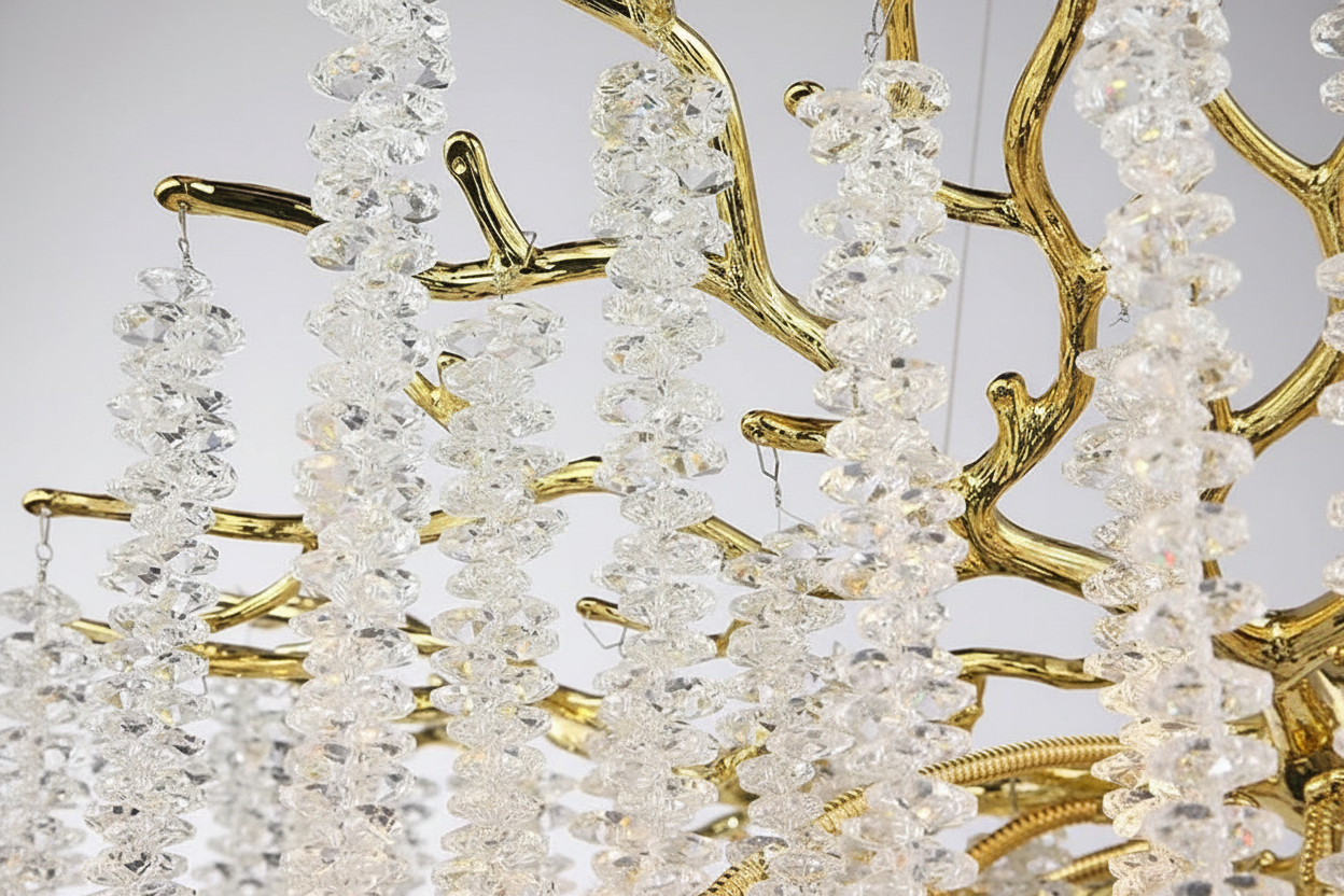 Real Crystal Chandelier | Wisteria Luxury Lighting for Stairs Living Room Restaurants Casalolalights Luxury Lamps