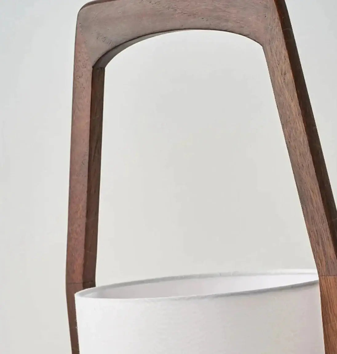 Wood Floor Lamp Japandi Lamps for Living Room Bedroom - Table
