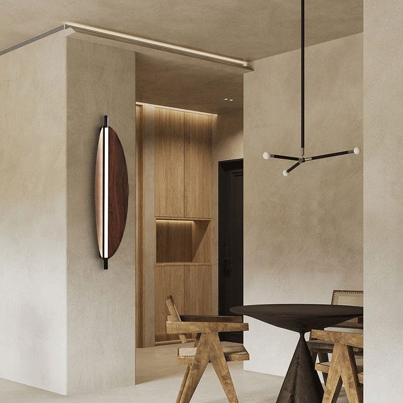 Walnut Wall Light Fixtures | Bedside Lights | Minimalist Lamps | Casalola - Sconces