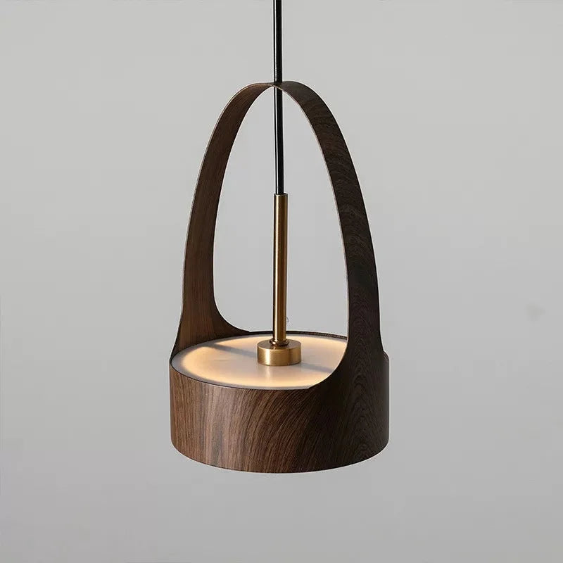 Minimalist Hanging Light Fixtures | Brown Bedroom | Casalola