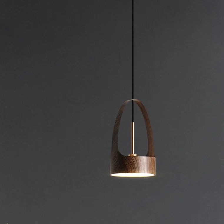 Minimalist Hanging Light Fixtures | Brown Bedroom | Casalola