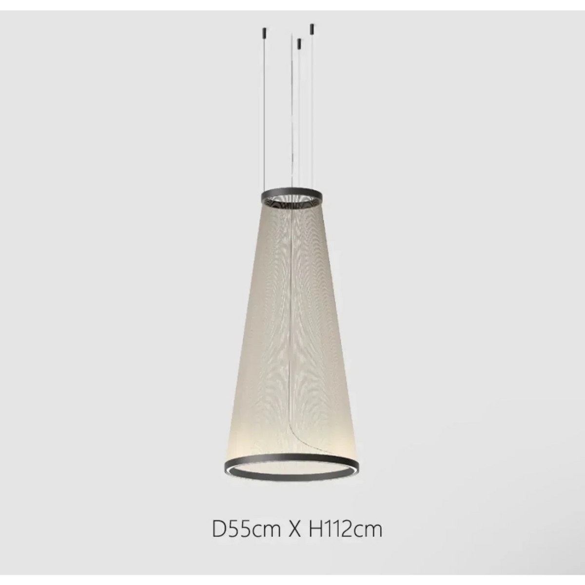 Woven Thread Pendant Light for Dining Room or Stairwell | Red Green Cream 14.6 to 48.8 Inch Led Casalola Lights Luxury