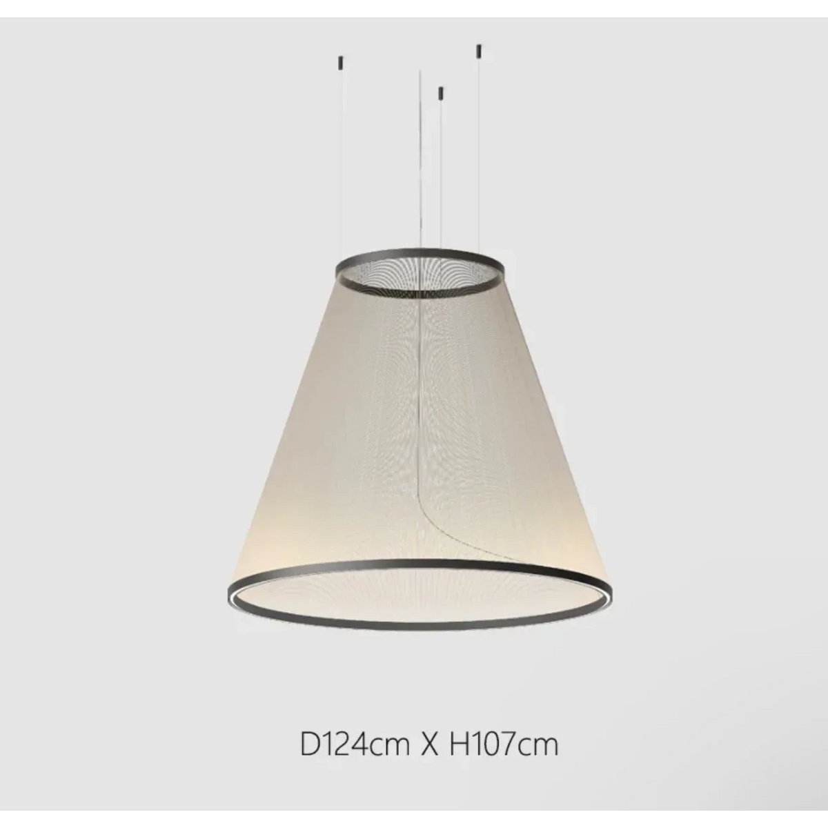 Woven Thread Pendant Light for Dining Room or Stairwell | Red Green Cream 14.6 to 48.8 Inch Led Casalola Lights Luxury