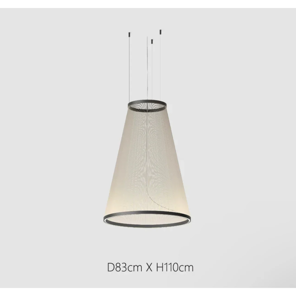 Woven Thread Pendant Light for Dining Room or Stairwell | Red Green Cream 14.6 to 48.8 Inch Led Casalola Lights Luxury