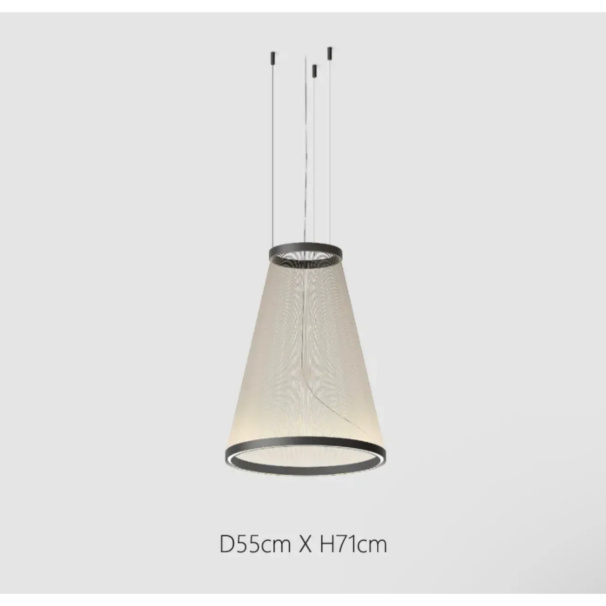 Woven Thread Pendant Light for Dining Room or Stairwell | Red Green Cream 14.6 to 48.8 Inch Led Casalola Lights Luxury