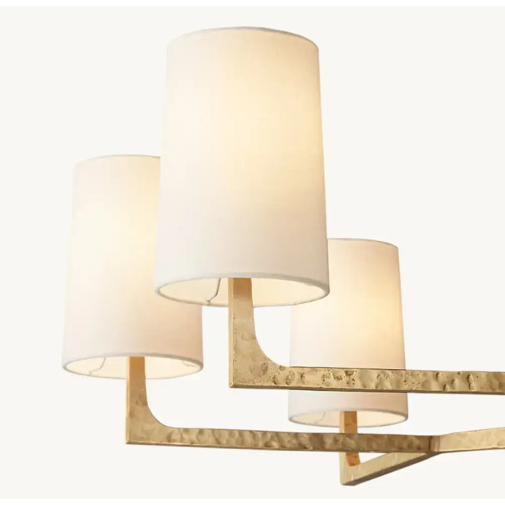 Architectural 16-light Chandelier | Black Commercial-grade Iron Fixture - Chandeliers